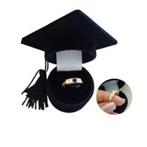 Anel Formatura Abc Infantil Regulável Pedra ul E Capelo Anel Formatura Abc Infantil Regulável Pedra ul E Capelo