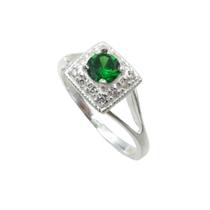 Anel Formatura Feminino Prata 925 Quadrado Anel Formatura Feminino Prata 925 Quadrado