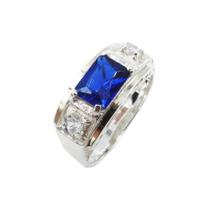 Anel Formatura Masculino Prata 925 Aplique Ouro 12k
