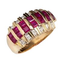 Anel Geométrico Retro Pequeno De Zircônia Para Mulheres, Acessórios De Joias Para Festas De Fim De