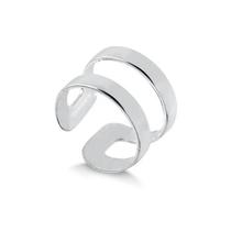 Anel Gladiador Ajustável Banhado em Ouro 18k