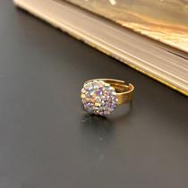 Anel Globinho de Strass - ANB03 Anel Globinho de Strass - ANB03
