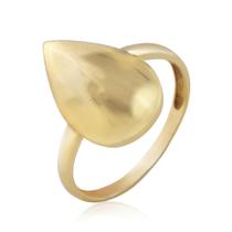 Anel Gota Polido em Ouro 18K