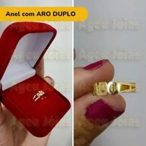 Anel Infantil ABC Formatura Ouro 18k Anel Infantil ABC Formatura Ouro 18k