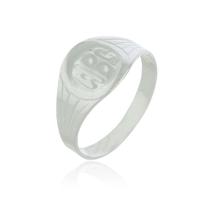 Anel Infantil Abc Menino/menina Em Prata Formatura Escolar Anel Infantil Abc Menino/menina Em Prata Formatura Escolar