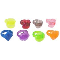 Anel infantil de plástico cristal 25 unidades Anel infantil de plástico cristal 25 unidades