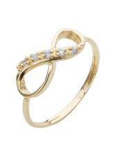 Anel Infinito - Cod 253 F Banhado a ouro 18k Anel Infinito - Cod 253 F Banhado a ouro 18k