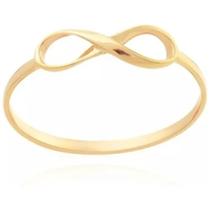 Anel Infinito Ouro 18k 750