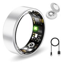 Anel Inteligente Aichiken Health Tracker com Monitor de Frequência करडíaca e Oxímetro Anel Inteligente Aichiken Health Tracker com Monitor de Frequência करडíaca e Oxímetro