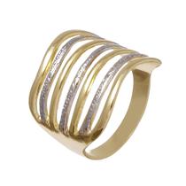 Anel Ipanema - Cod 666 F Banhado a ouro 18k Anel Ipanema - Cod 666 F Banhado a ouro 18k