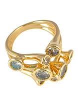 Anel Linhas Detalhadas Zircônia Tam 17 Anel Linhas Detalhadas Zircônia Tam 17