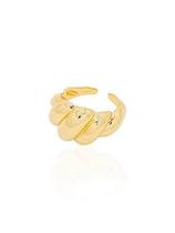 Anel Loop Ajustável - Banhado Em Ouro18k