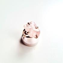 Anel Loryana - Quartzo Rosa