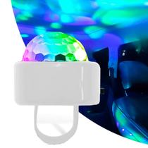 Anel Luz de Discoteca Led 3 Cores Ajustavel