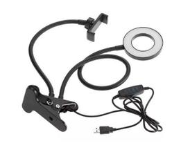 Anel Luz Iluminador Led Ring Light Suporte Celular