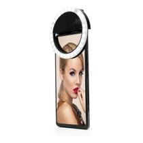 Anel Luz Pra Selfie Ring Light Flash Celular Universal Preto Anel Luz Pra Selfie Ring Light Flash Celular Universal Preto