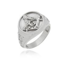 Anel Maçonaria Prata 925 Kl