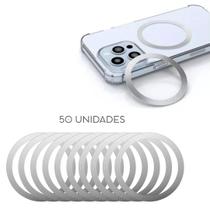 Anel magnético para smartphones - kit com 50