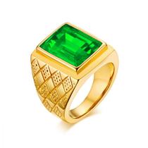 Anel Masculino Comendador Pedra Verde Esmeralda Ouro 18k Grande Luxo Formatura Saúde Anatômico Robusto Original Presente Medicina Enfermagem Anel Masculino Comendador Pedra Verde Esmeralda Ouro 18k Grande Luxo Formatura Saúde Anatômico Robusto Original Presente Medicina Enfermagem
