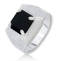 Anel Masculino Formatura Prata Legitima Pedra Rosa Anel Masculino Formatura Prata Legitima Pedra Rosa