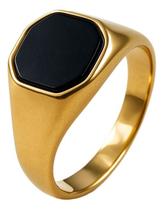 Anel Masculino Ouro 18k Dedeira Quadrado Sinete Anel Masculino Ouro 18k Dedeira Quadrado Sinete