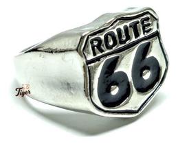 Anel Masculino Route 66 Rota Rock Moto Easy Rider Harley