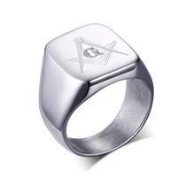Anel Masculino Titânio Maçom Maçônico Maçonaria Anel Masculino Titânio Maçom Maçônico Maçonaria