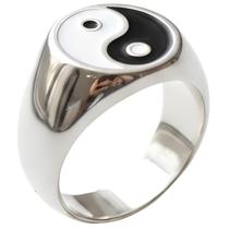Anel Masculino Tony Country Yin E Yang Heritage Em Aço Inox