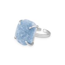 Anel Maxi Calcita Azul