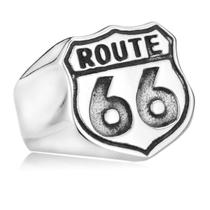 Anel Motoqueiro Route 66 Harley Davidson Rock Moto - Euro Importados