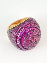 Anel Navete Rosa Tam 17 Anel Navete Rosa Tam 17