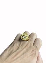 Anel nossa senhora aparecida - banhado a ouro 18k