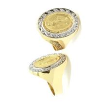 Anel Nossa Senhora Das Graças Diamantes Ouro 18K 25436 K620