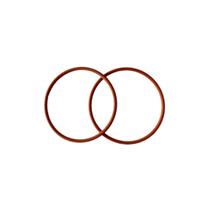 Anel O'ring silicone D.i 33,05 x 1,78 2 unidades - Rubber vedações