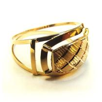 Anel Ouro 18 kilates Foglio Feminino