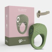 Anel P/ Glande e Testic. C/ Vibro Estimulador Silicone Go Vibe Zac Anel P/ Glande e Testic. C/ Vibro Estimulador Silicone Go Vibe Zac