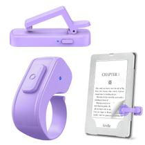 Anel Page Turner JIMZOO para Kindle e Leitores de E-books Roxo Anel Page Turner JIMZOO para Kindle e Leitores de E-books Roxo