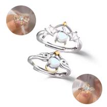 Anel para Casal Anjo & Demônio” (Dualidade e Equilíbrio) - Ajustável e em Aço Inoxidável (1 Par)