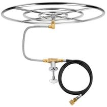 Anel para Fogueira Stanbroil 30" em Aço Inoxidável com Queimador a Gás Natural Anel para Fogueira Stanbroil 30" em Aço Inoxidável com Queimador a Gás Natural