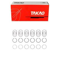 Anel Para Pistão 075 (Jg) Lumina 3.1 12V 1991 A 1995 / Rodeo 3.1 12V 1990 A 1992 - Takao Asgm31075