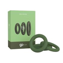 Anel Peniano e Escrotal Go Play Tri A Sós 3 tamanhos diferentes em Silicone
