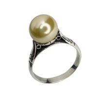 Anel Pérola Real - Cod 537