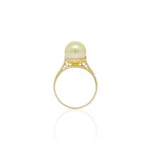Anel Pérola Real - Cod - 537 F Banhado a ouro 18k Anel Pérola Real - Cod - 537 F Banhado a ouro 18k