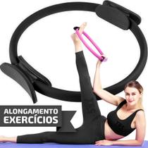 Anel Pilates Arco Magico Flexivel Exercícios Fit Tonificador