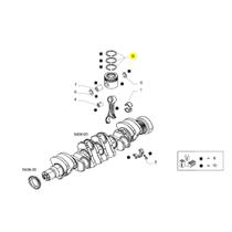 Anel Pistão Motor Para Iveco Tector - 2992560