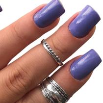 Anel Ponta De Dedo Falange Aliancinha Bolinhas Prata 925 Anel Ponta De Dedo Falange Aliancinha Bolinhas Prata 925