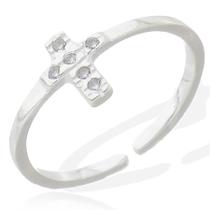 Anel Ponta Dedo Falange Prata Pura Ajustável Regulável