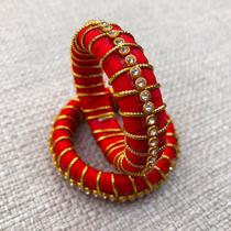 Anel Porta Guardanapo Argola Natal - 8 Unidades Anel Porta Guardanapo Argola Natal - 8 Unidades