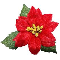Anel porta guardanapo Flor Natalina Poinsétia