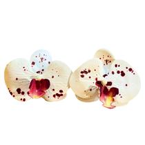 Anel Porta Guardanapo Orquídea Branca Decoração Mesa 04 Un Anel Porta Guardanapo Orquídea Branca Decoração Mesa 04 Un